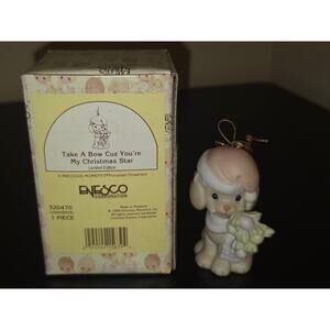 Precious Moments Take A Bow Cuz Youre My Christmas Star Ornament 520470 Enesco